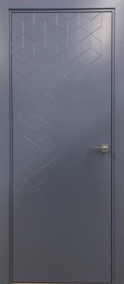 GEOMETRICO 03 Ral 5014 Двери эмалевые Geometrico в Минске
